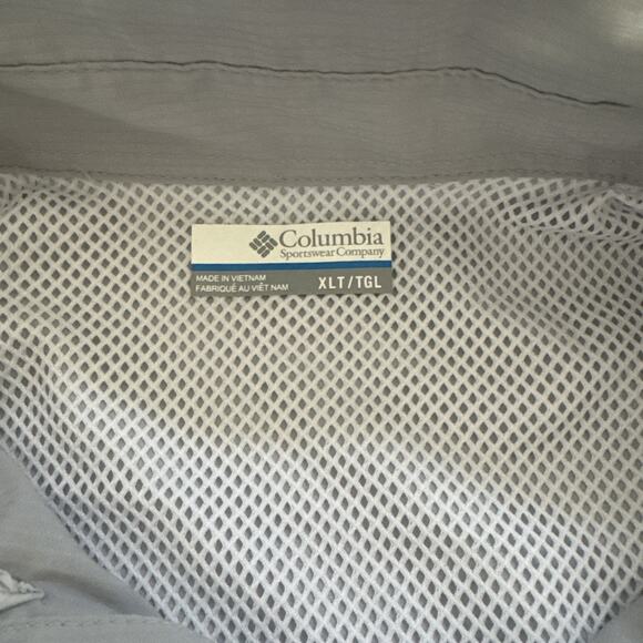 Columbia Omin-Shade PFG Vented Fishing Shirt Long Sleeve Outdoor Gorpcore TXL - Picture 3 of 11